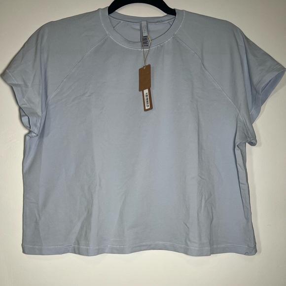 NWT SKIMS NEW VINTAGE CROPPED RAGLAN T-SHIRT
Periwinkle 3X - Picture 3 of 6